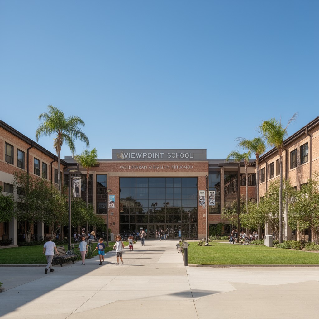 AI-generated illustration of Viewpoint School