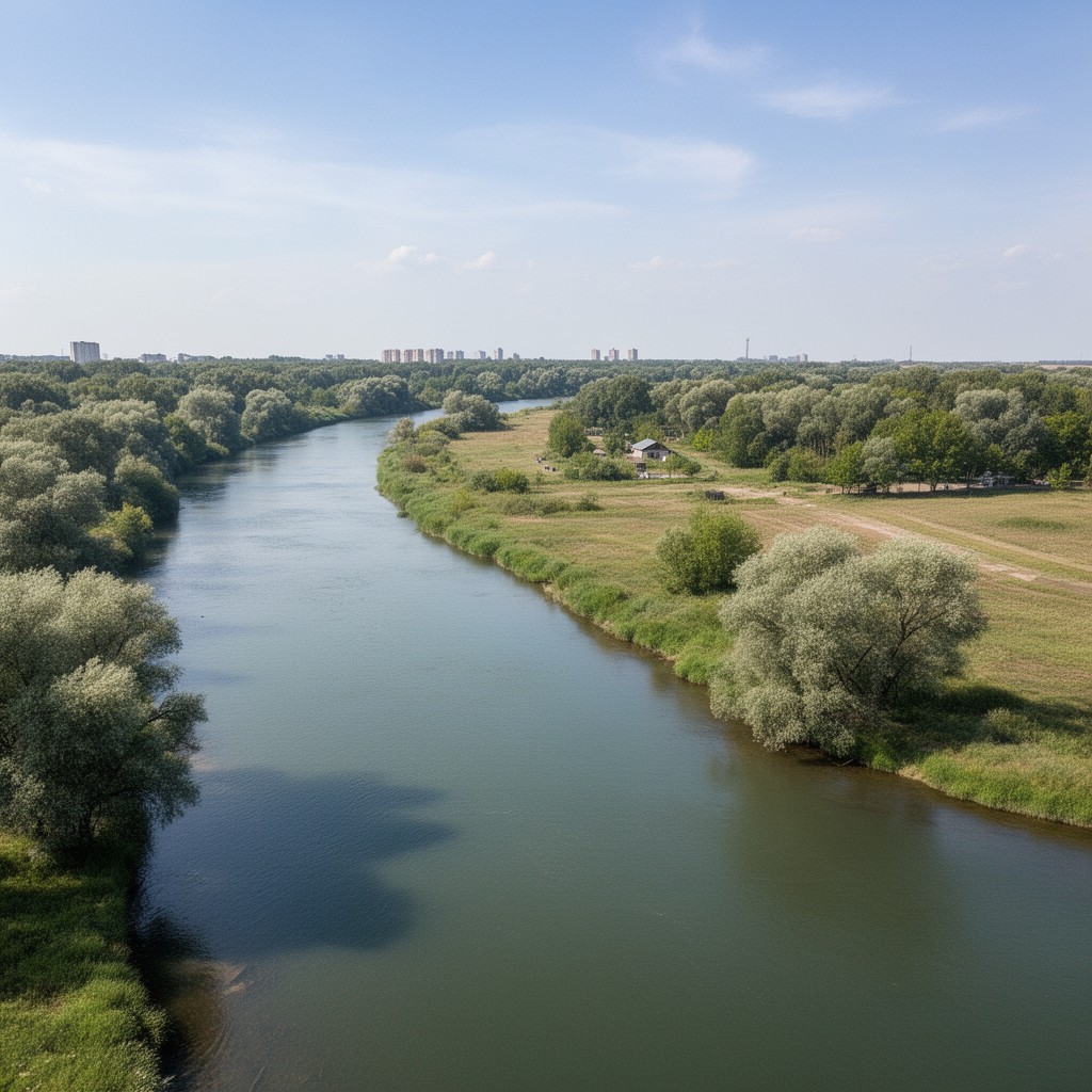 AI-generated illustration of Samara River