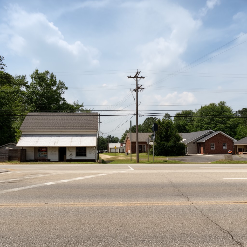 AI-generated illustration of Moreland, Georgia