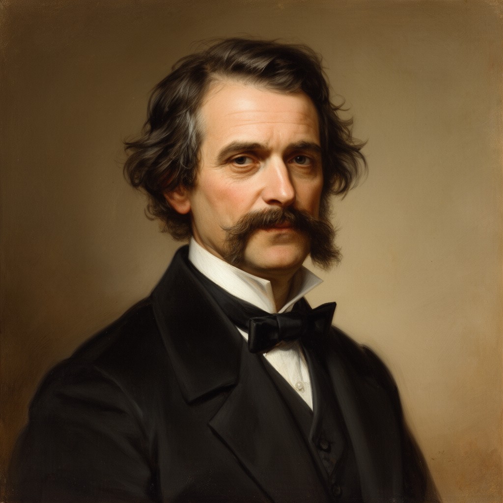 AI-generated illustration of Samuel Gridley Howe