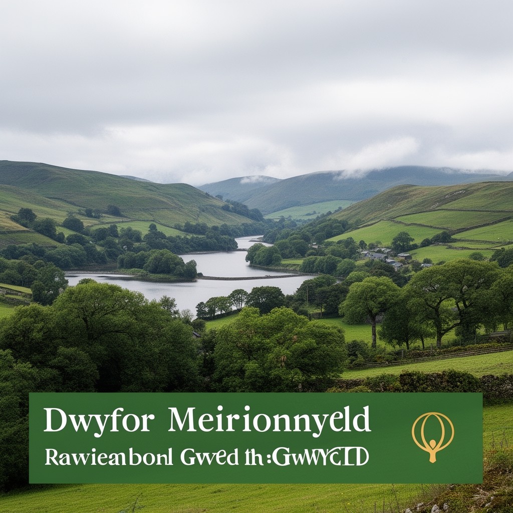 AI-generated illustration of Dwyfor Meirionnydd