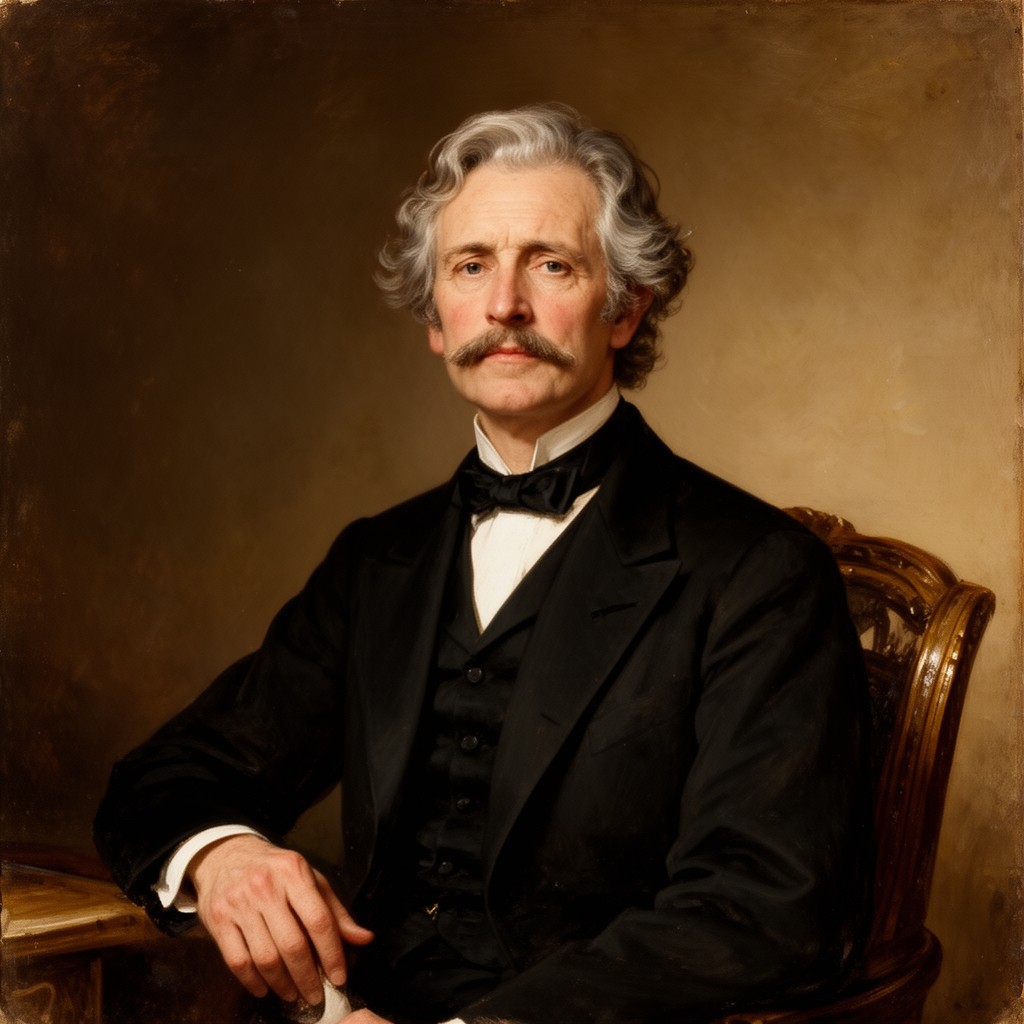 AI-generated illustration of Lord Lytton