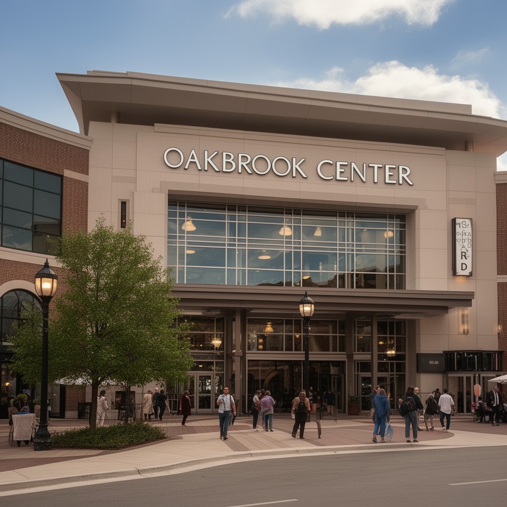 AI-generated illustration of Oakbrook Center