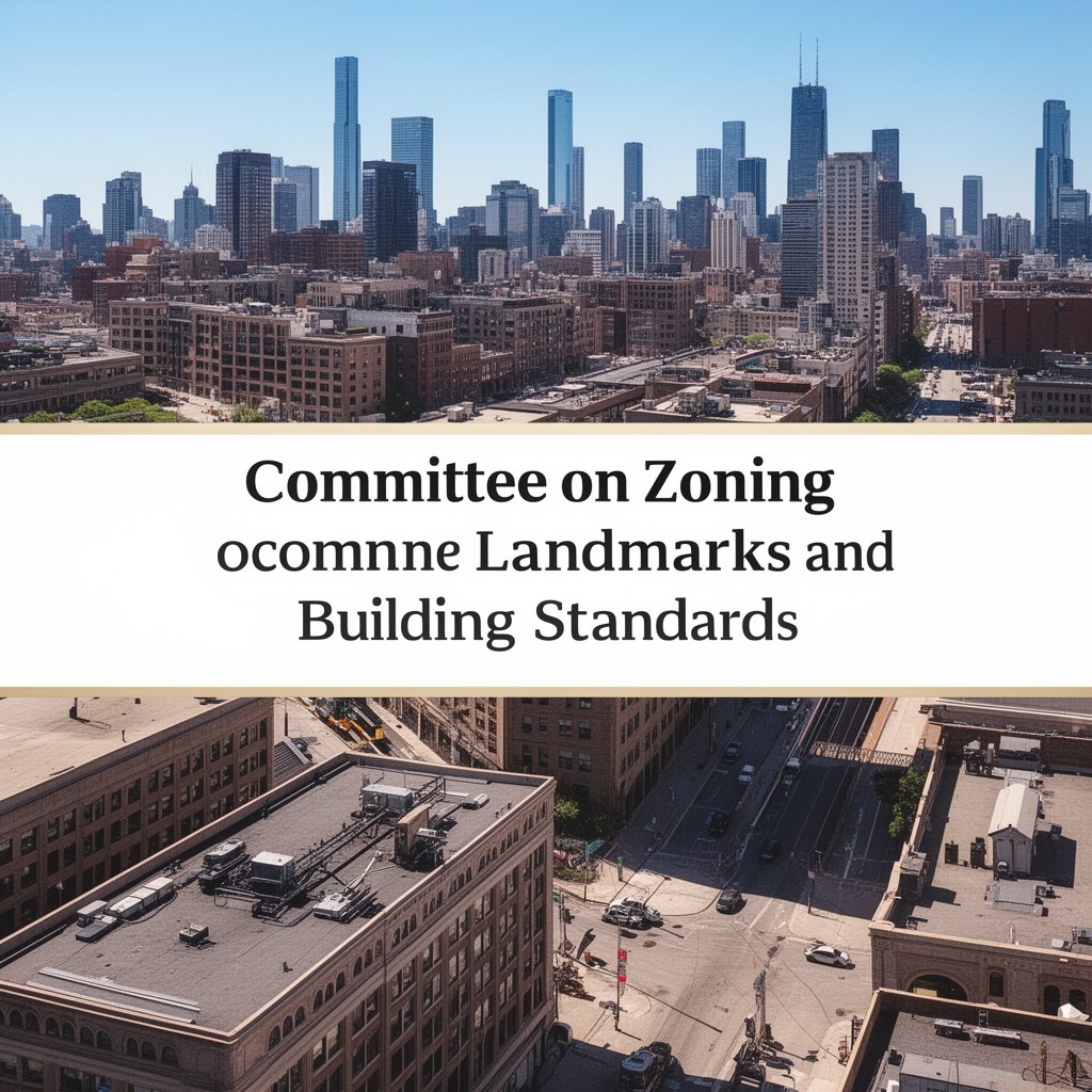 AI-generated illustration of Committee on Zoning, Landmarks and Building Standards