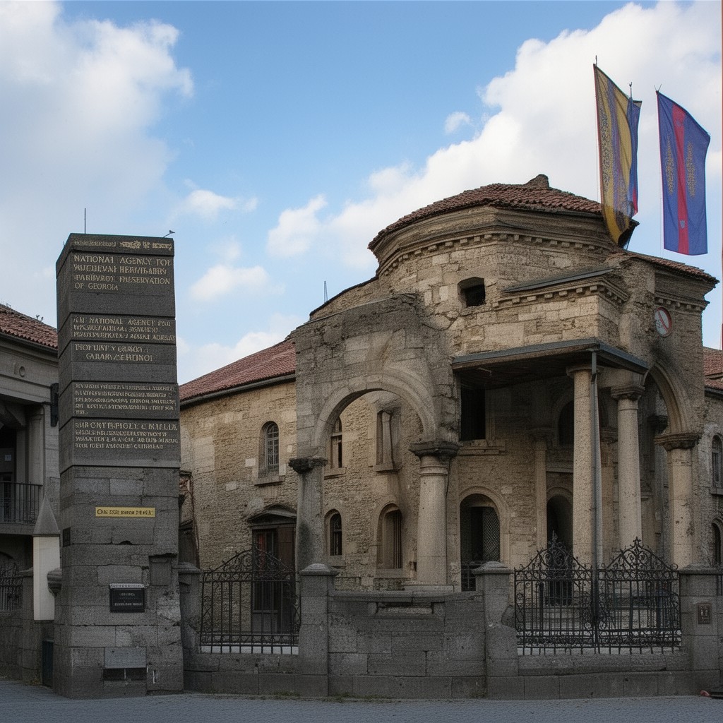 AI-generated illustration of National Agency for Cultural Heritage Preservation of Georgia