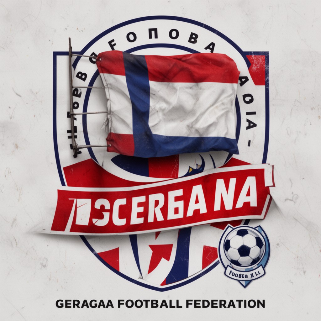 AI-generated illustration of Georgian Football Federation
