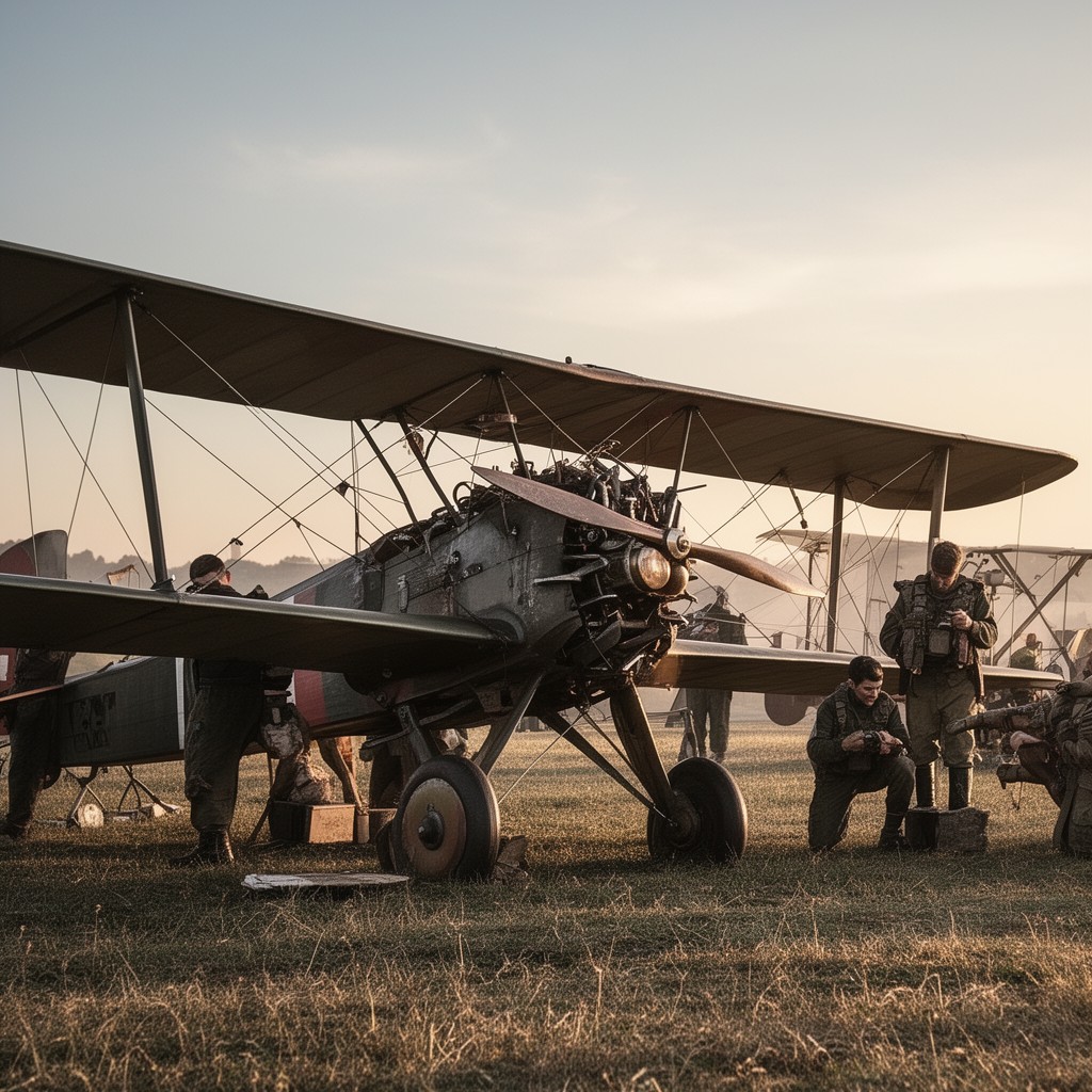 AI-generated illustration of Breguet 19