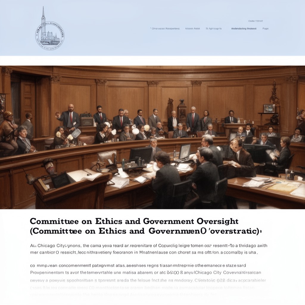 AI-generated illustration of Committee on Ethics and Government Oversight
