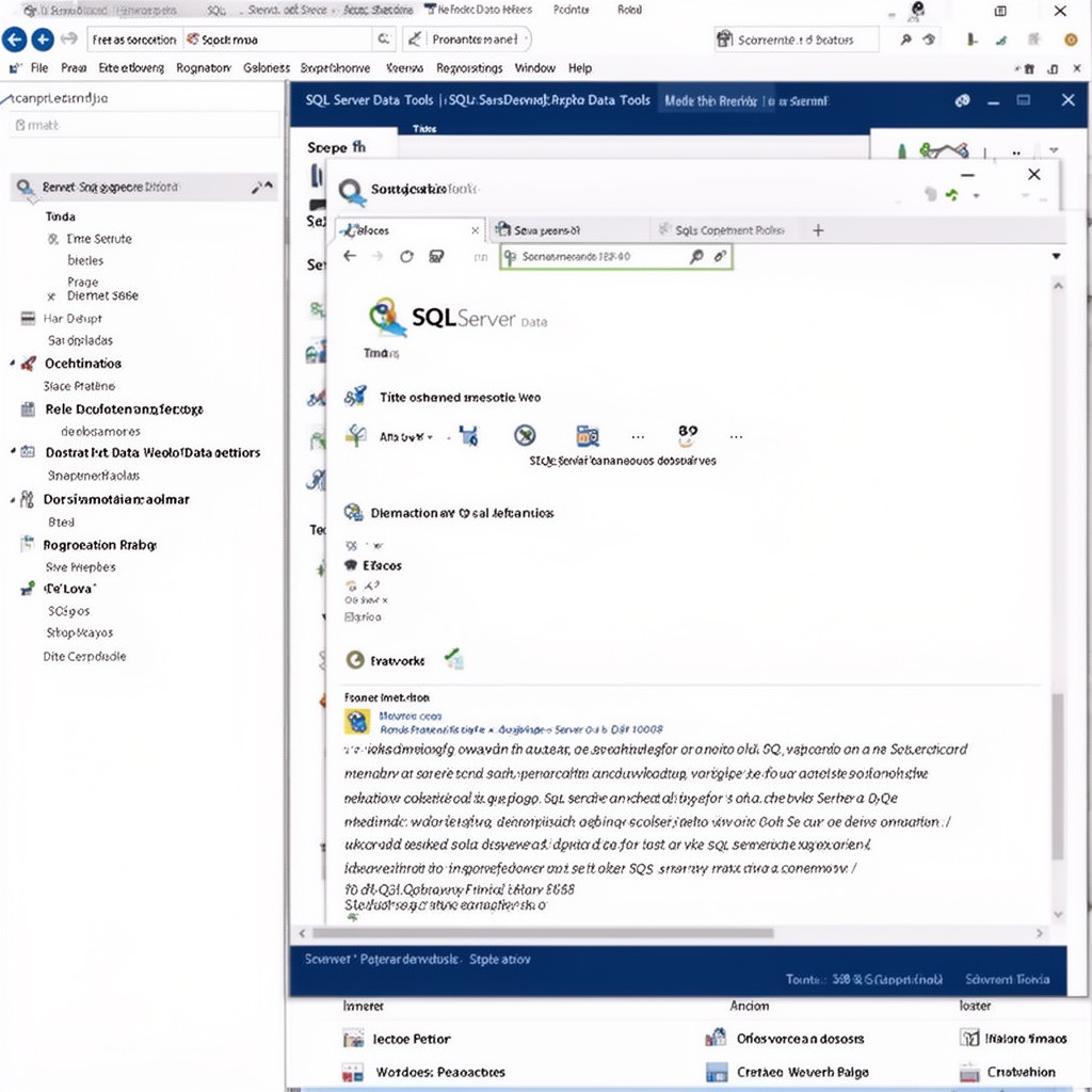 AI-generated illustration of SQL Server Data Tools