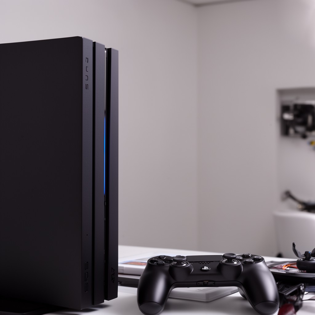 AI-generated illustration of PlayStation