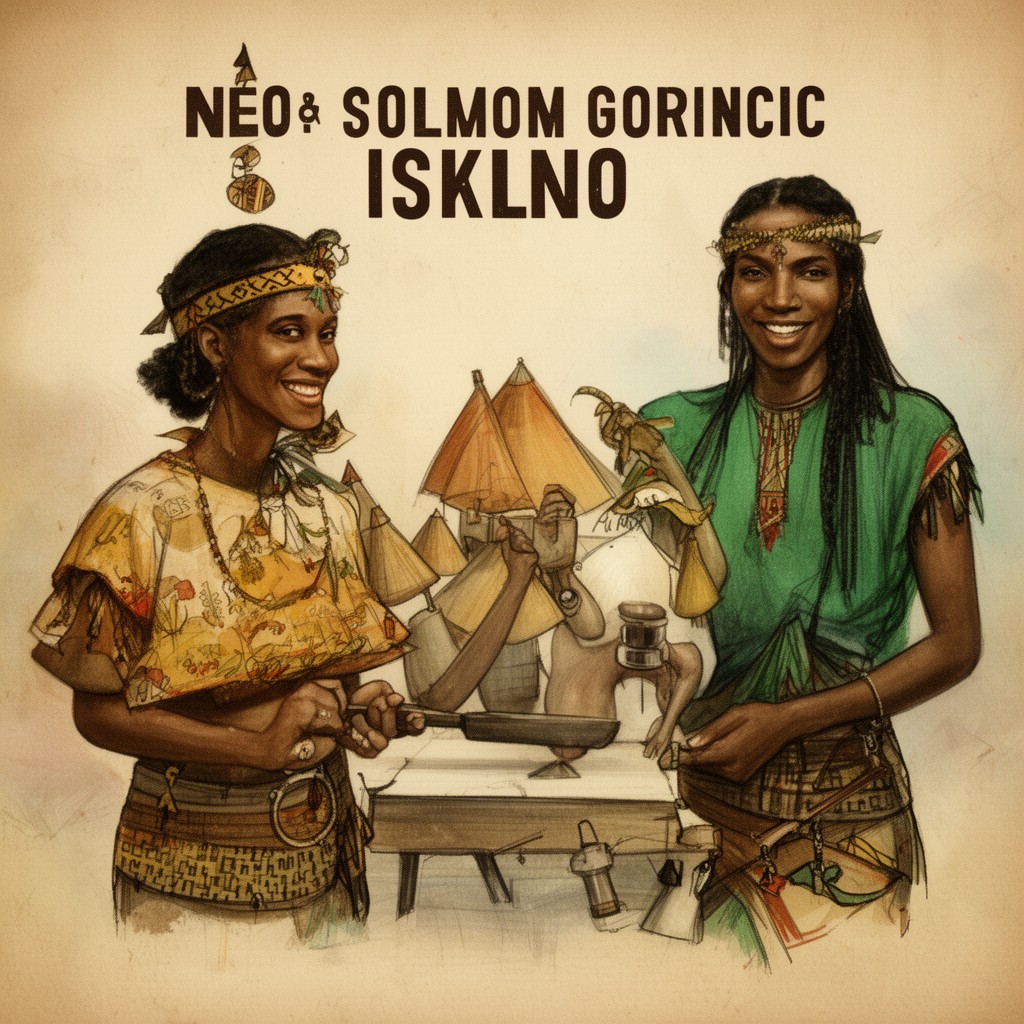 AI-generated illustration of Neo-Solomonic