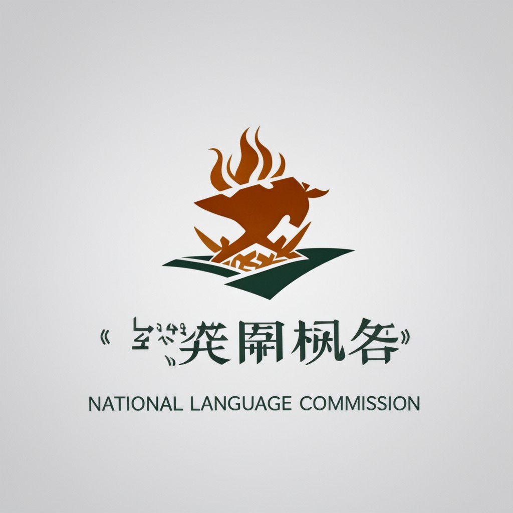 AI-generated illustration of National Language Commission of the PRC