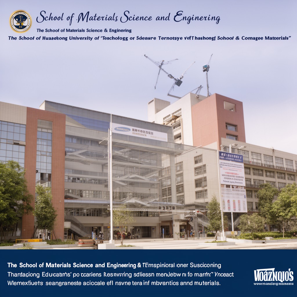 AI-generated illustration of School of Materials Science and Engineering