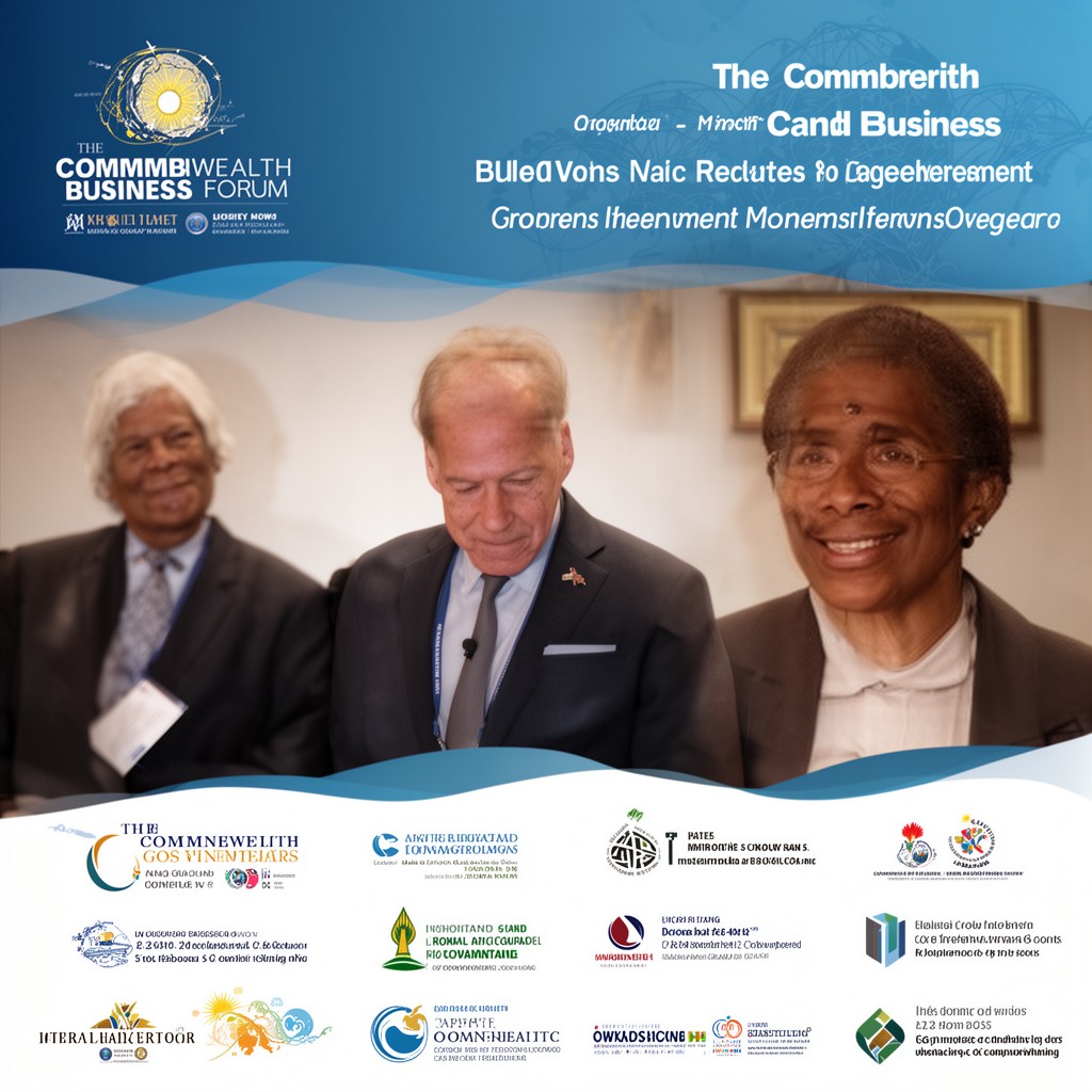 AI-generated illustration of Commonwealth Business Forum