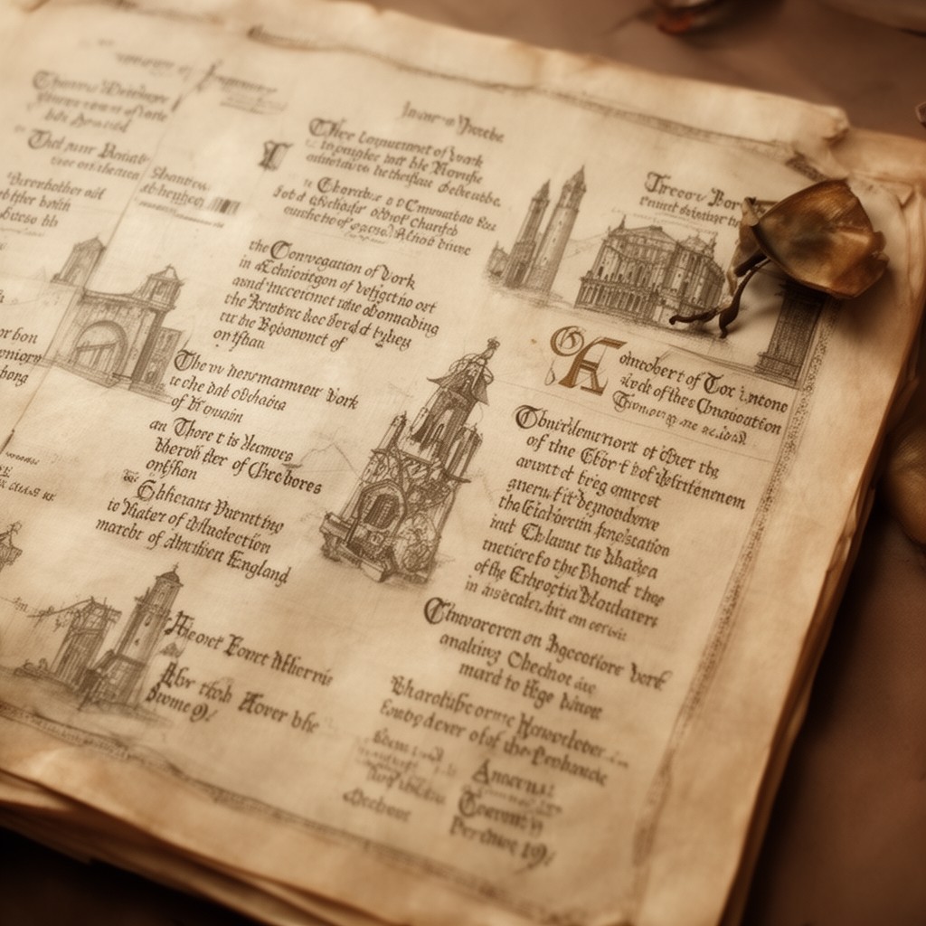 AI-generated illustration of Convocation of York