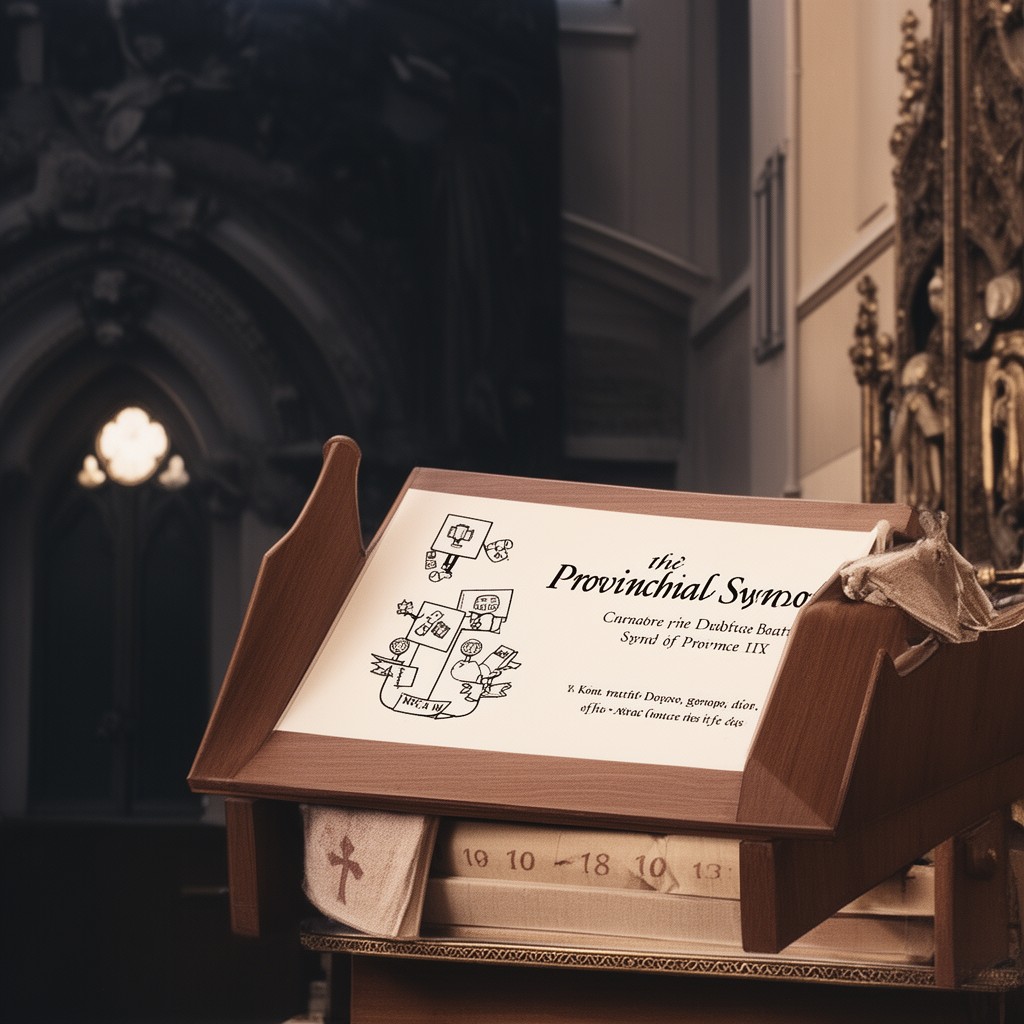 AI-generated illustration of Provincial Synod of Province IX