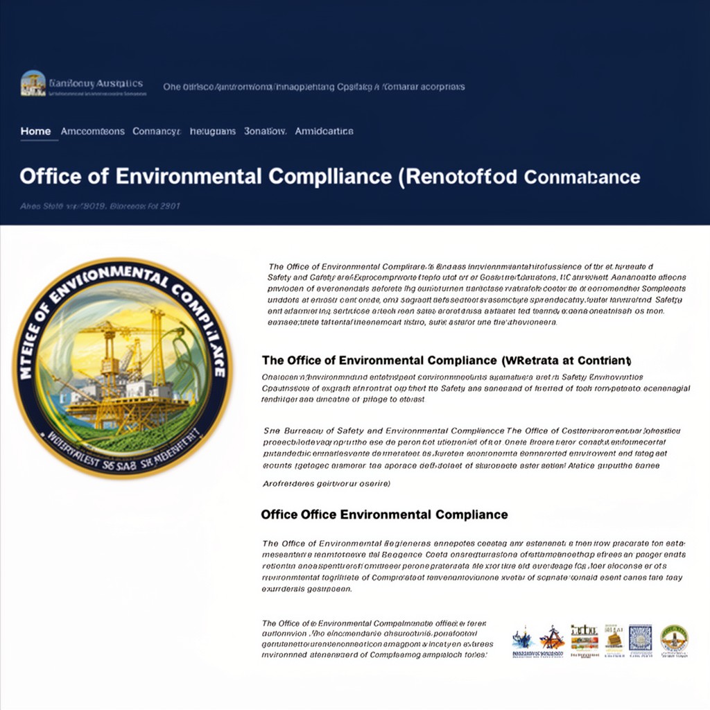 AI-generated illustration of Office of Environmental Compliance