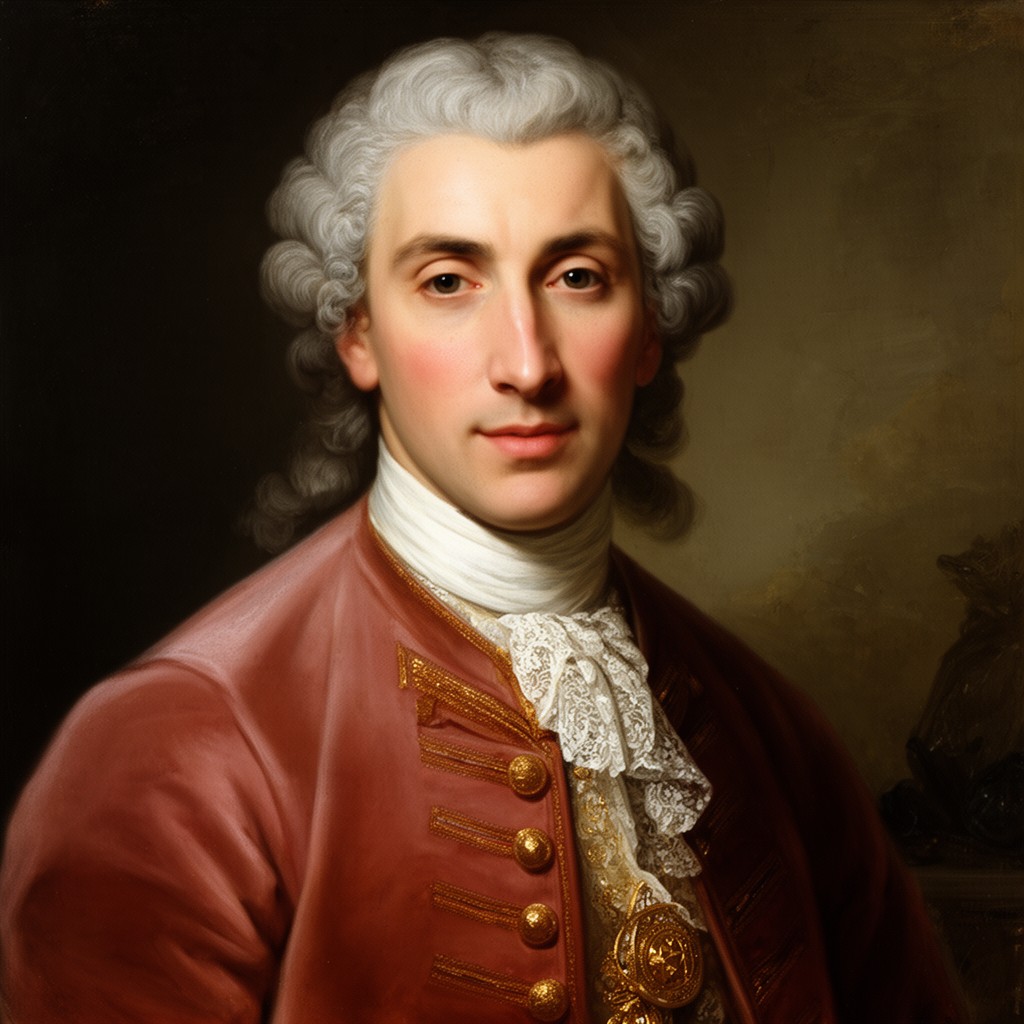 AI-generated illustration of Johann Christian Bach
