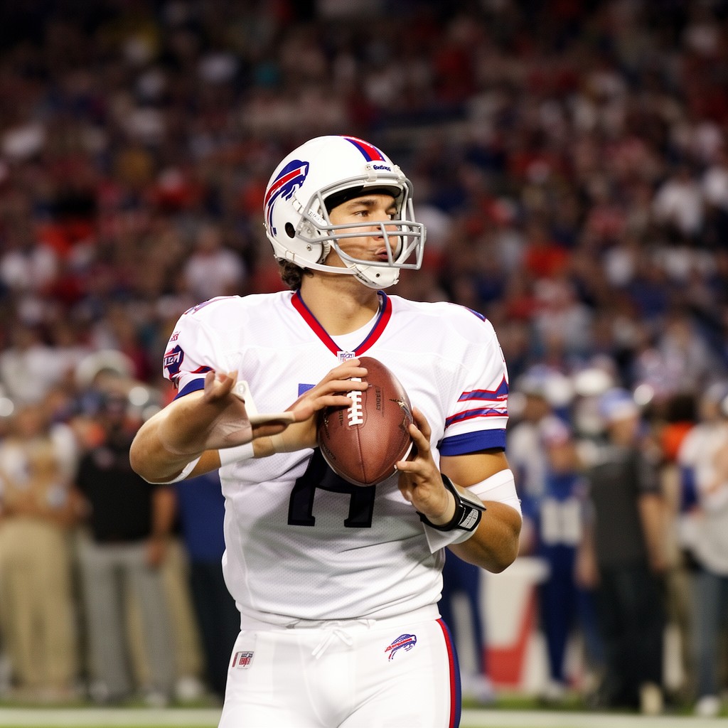 AI-generated illustration of Jim Kelly