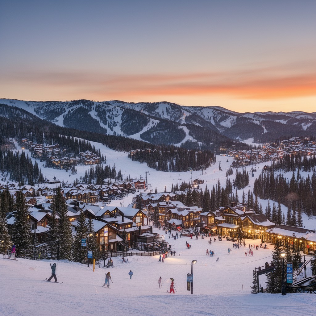 AI-generated illustration of Keystone Resort