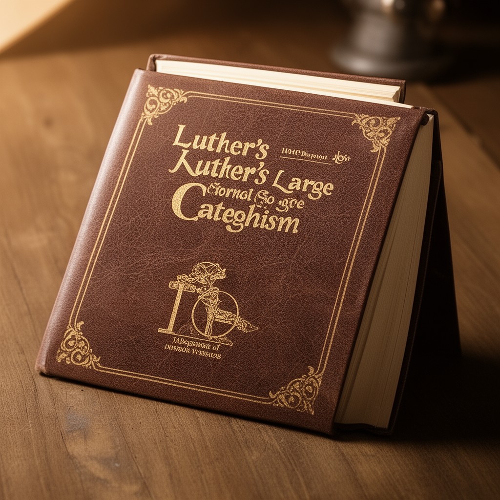 AI-generated illustration of Luther's Large Catechism