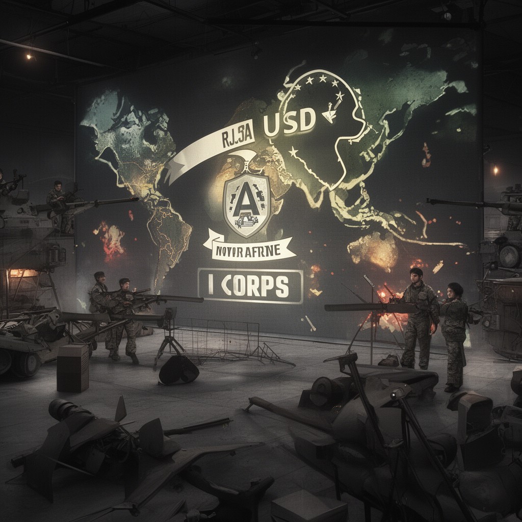 AI-generated illustration of I Corps