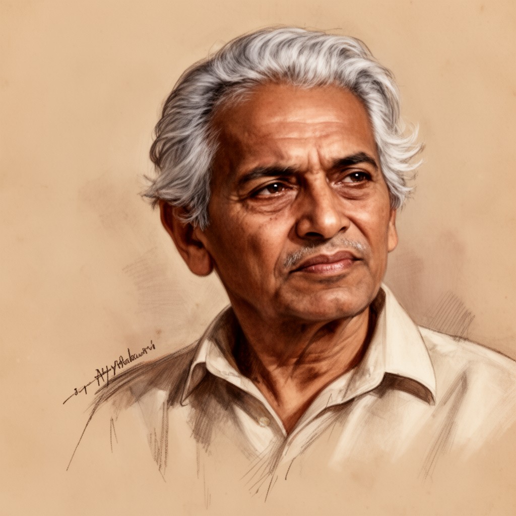 AI-generated illustration of Jayaprakash Narayan