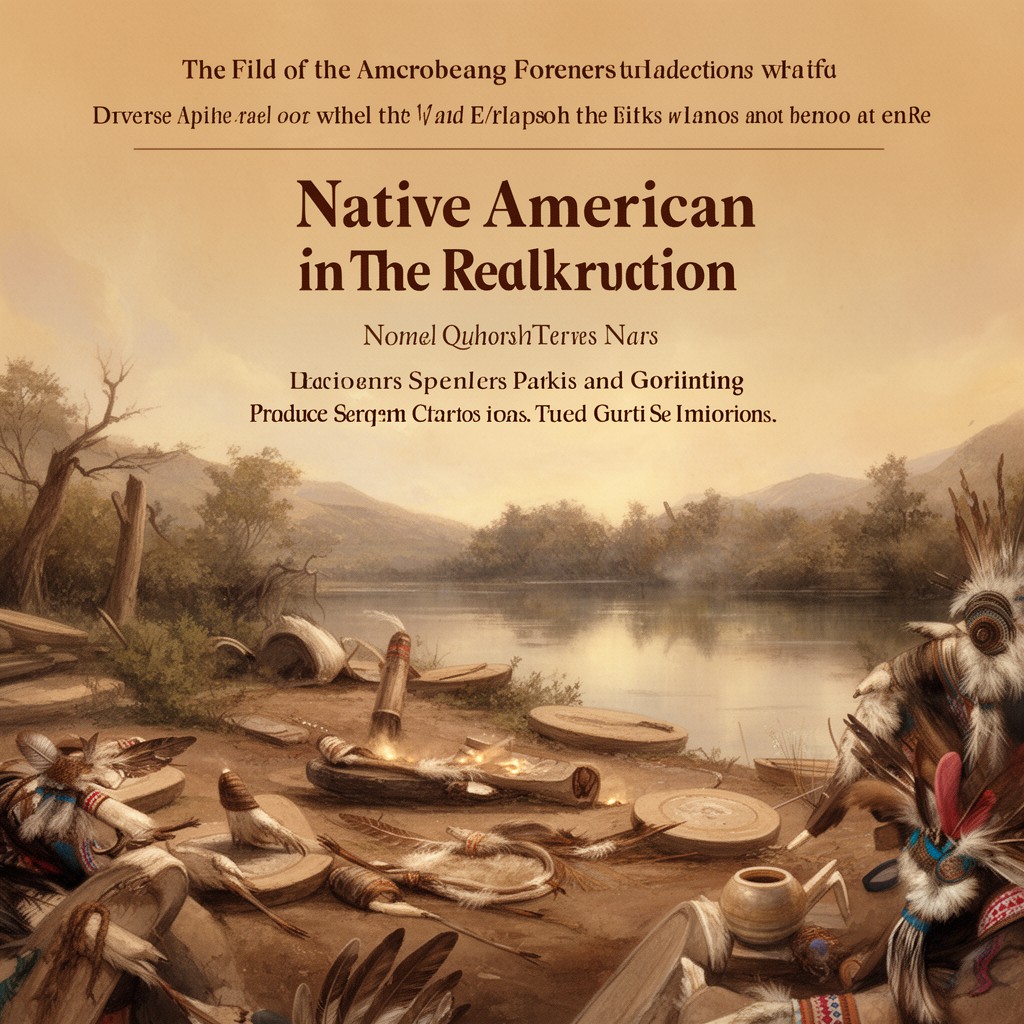 AI-generated illustration of Native American religions