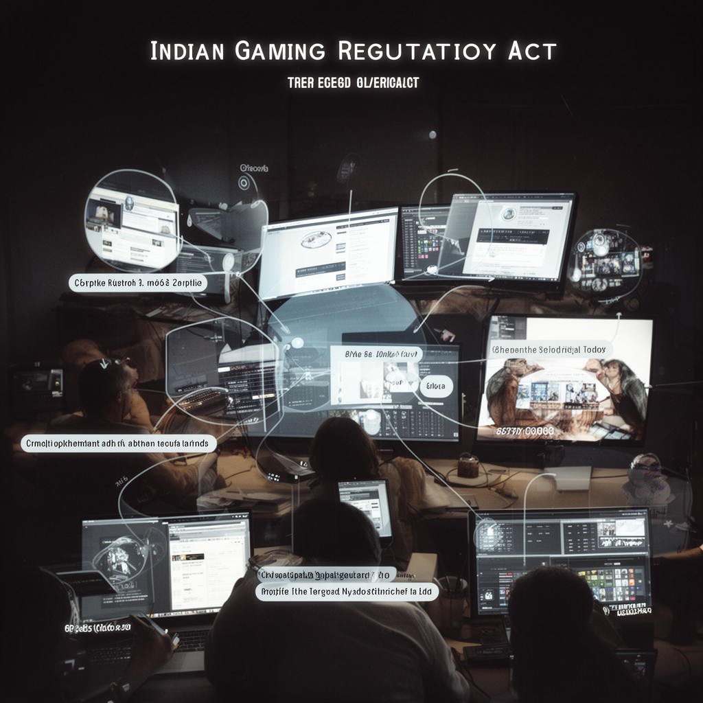 AI-generated illustration of Indian Gaming Regulatory Act