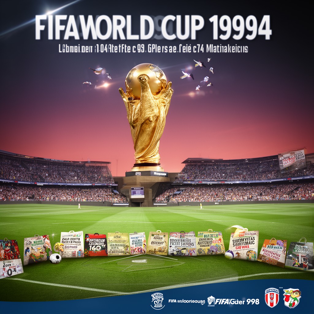 AI-generated illustration of FIFA World Cup 1994 matches