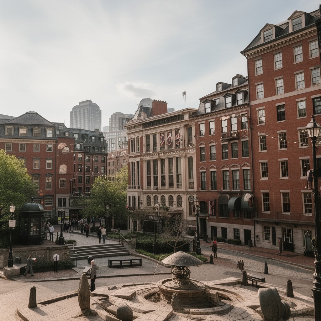 AI-generated illustration of Boston Landmarks Commission