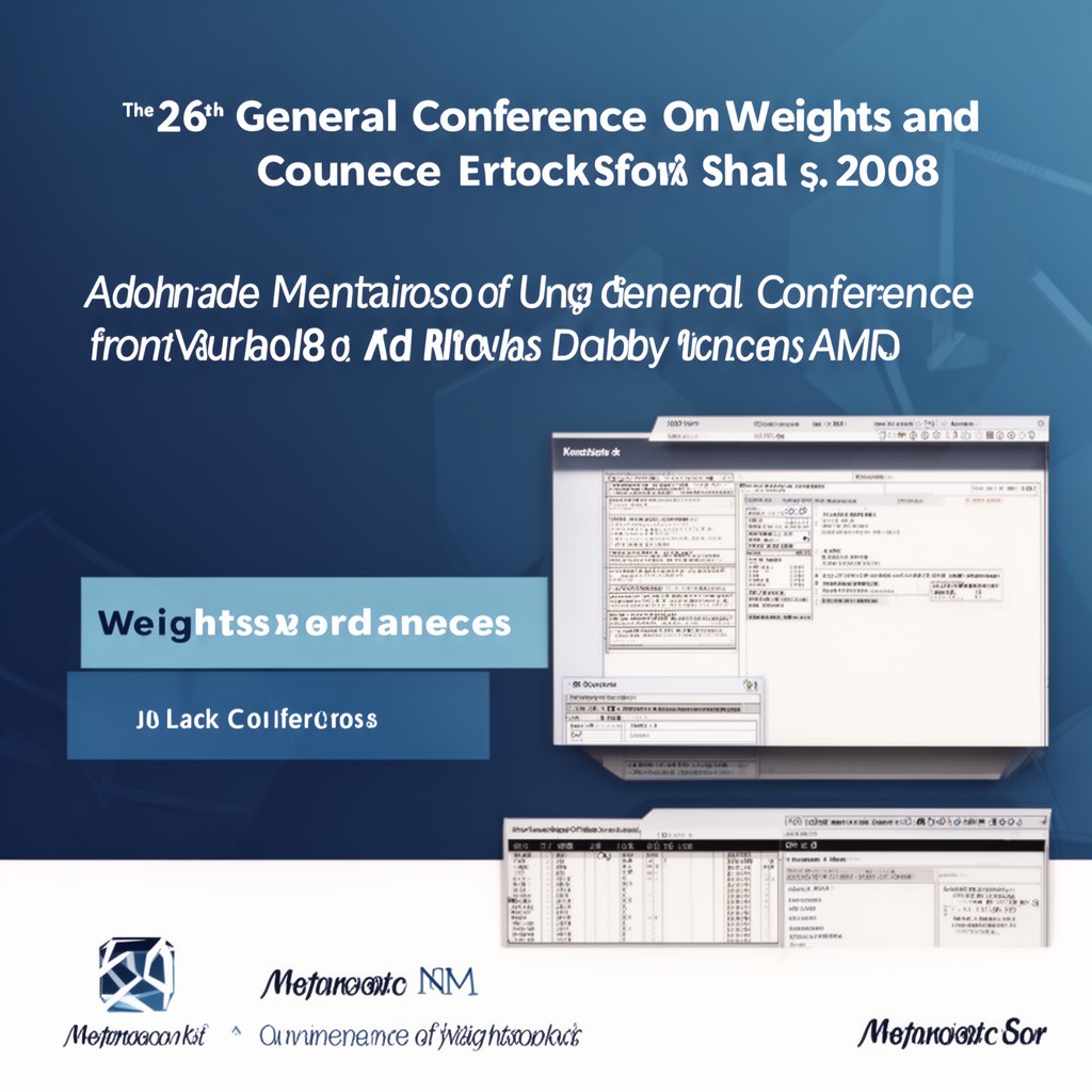 AI-generated illustration of 26th General Conference on Weights and Measures