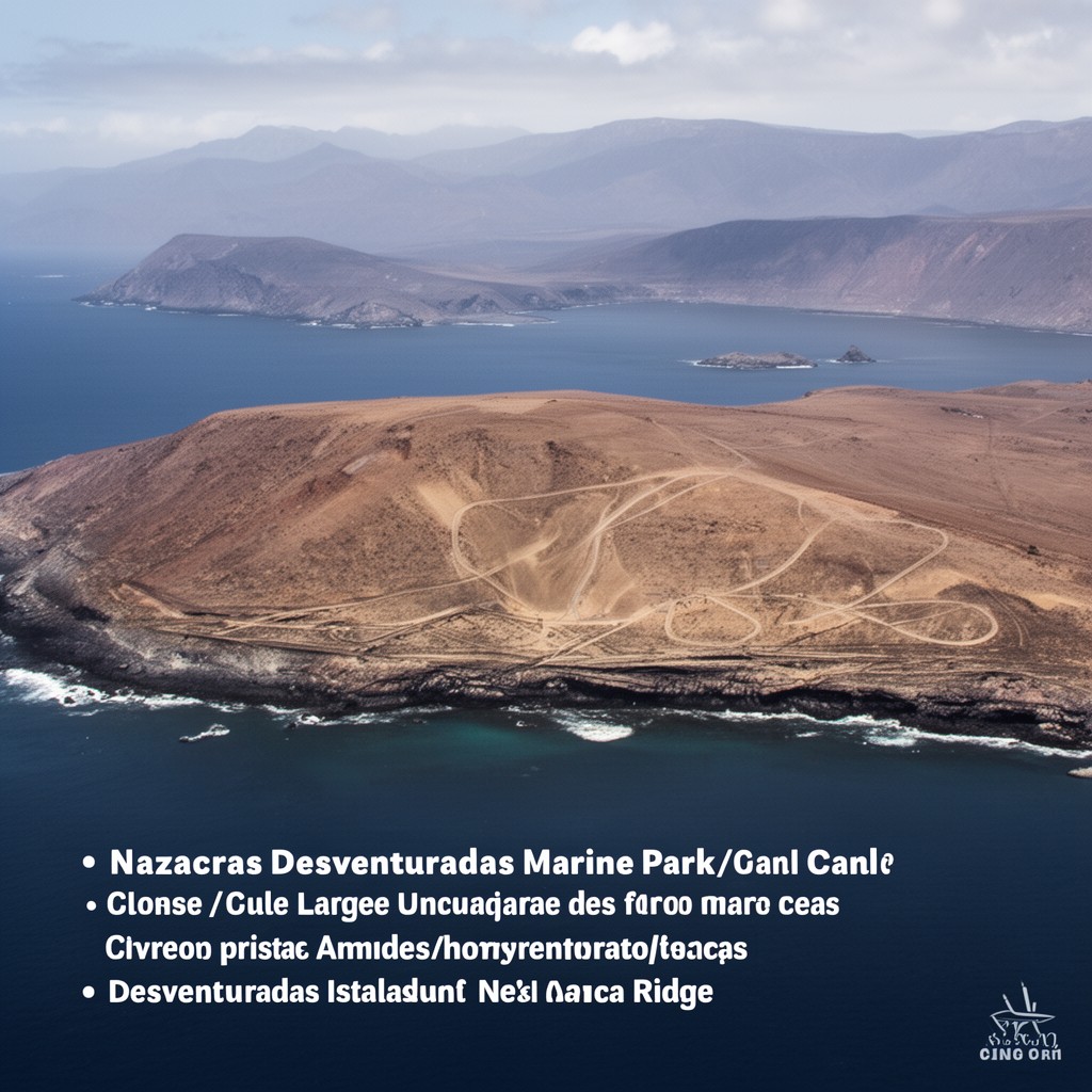 AI-generated illustration of Nazca-Desventuradas Marine Park