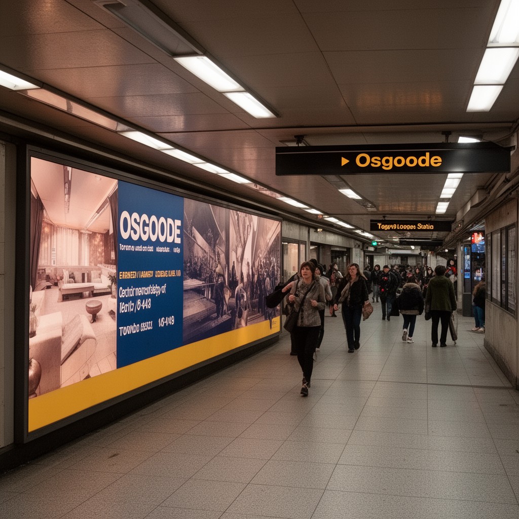 AI-generated illustration of Osgoode station