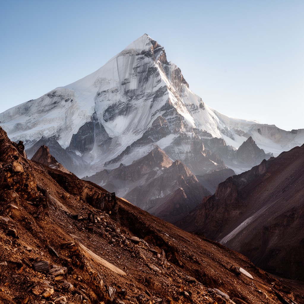 AI-generated illustration of Masherbrum