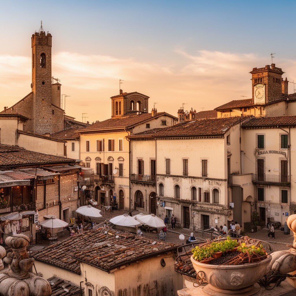 AI-generated illustration of Emilia-Romagna