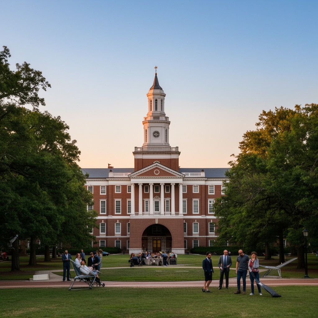 AI-generated illustration of University of Richmond