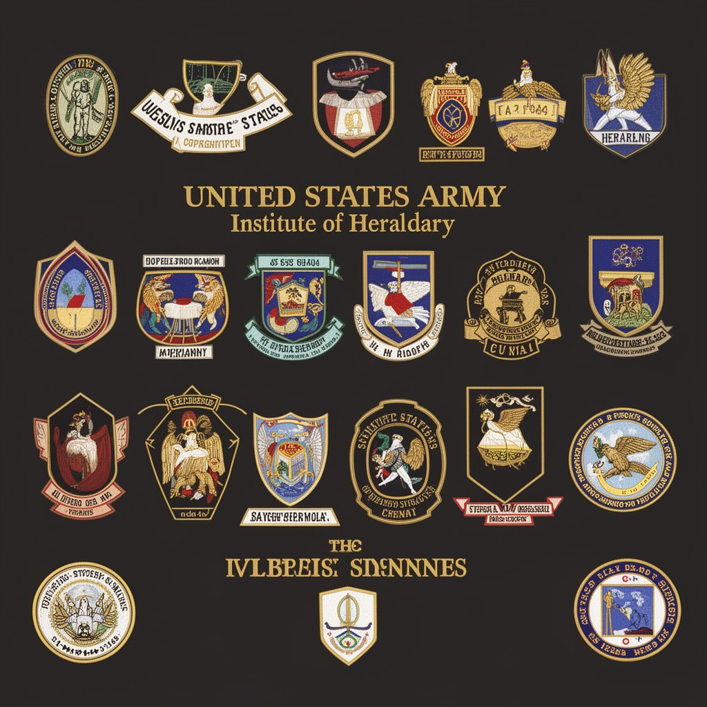 AI-generated illustration of United States Army Institute of Heraldry