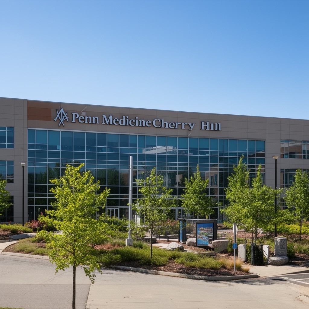 AI-generated illustration of Penn Medicine Cherry Hill