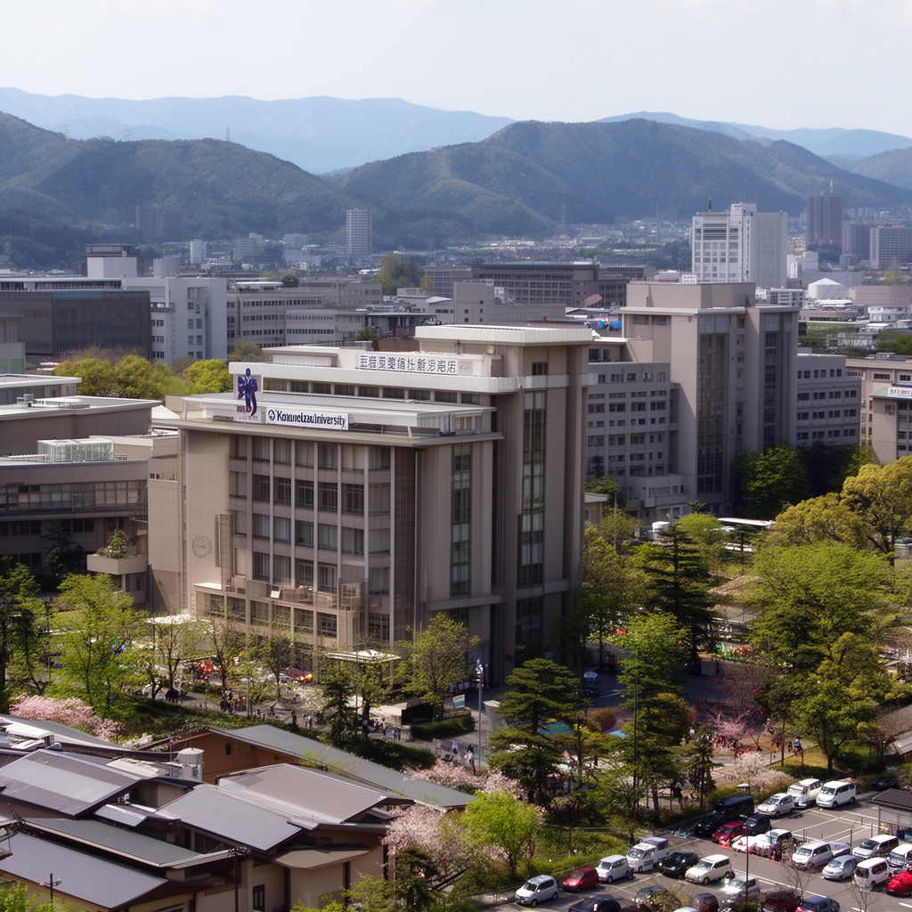 AI-generated illustration of Kawauchi Campus