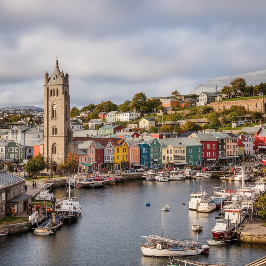 AI-generated illustration of St. John’s
