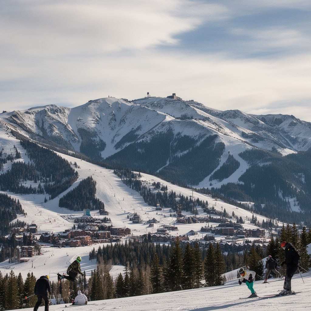 AI-generated illustration of Crested Butte Mountain Resort