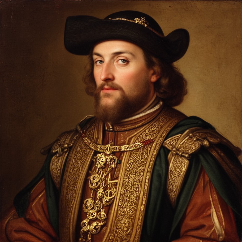 AI-generated illustration of Elector Joachim I Nestor of Brandenburg