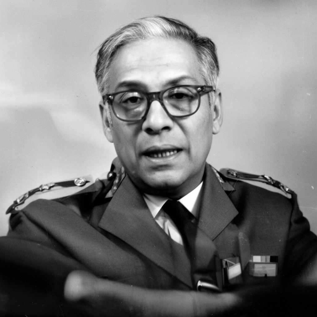 AI-generated illustration of Ram Manohar Lohia