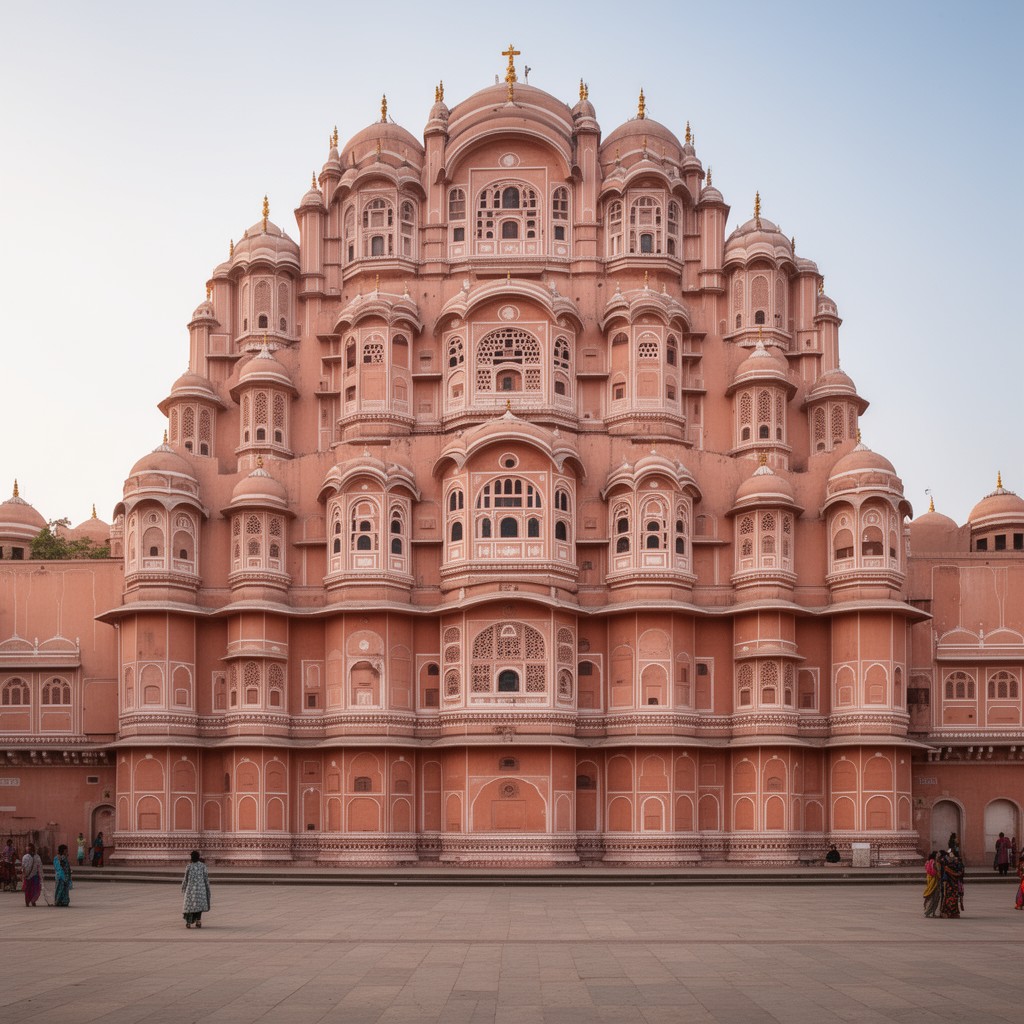 AI-generated illustration of Hawa Mahal