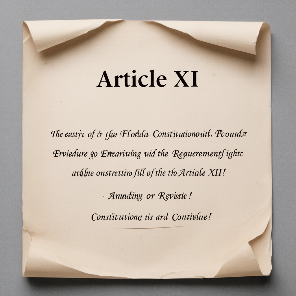 AI-generated illustration of Article XI