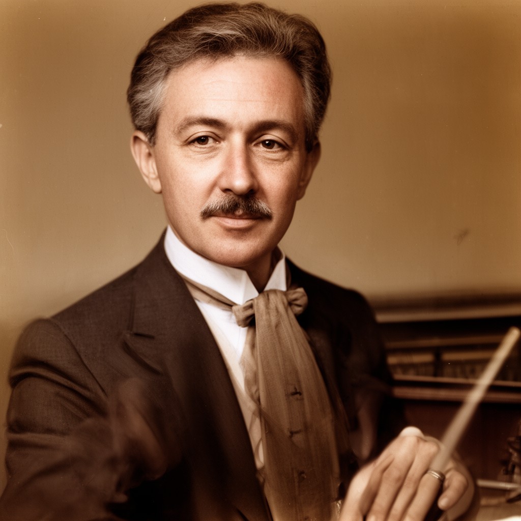 AI-generated illustration of Nikolai Sokoloff