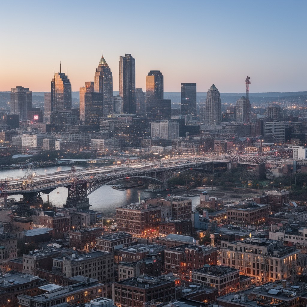 AI-generated illustration of Greater Hartford