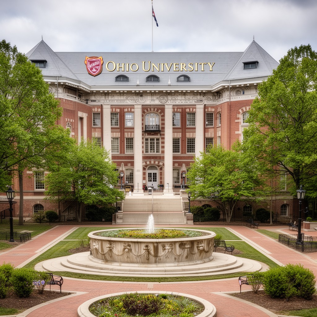 AI-generated illustration of Ohio University