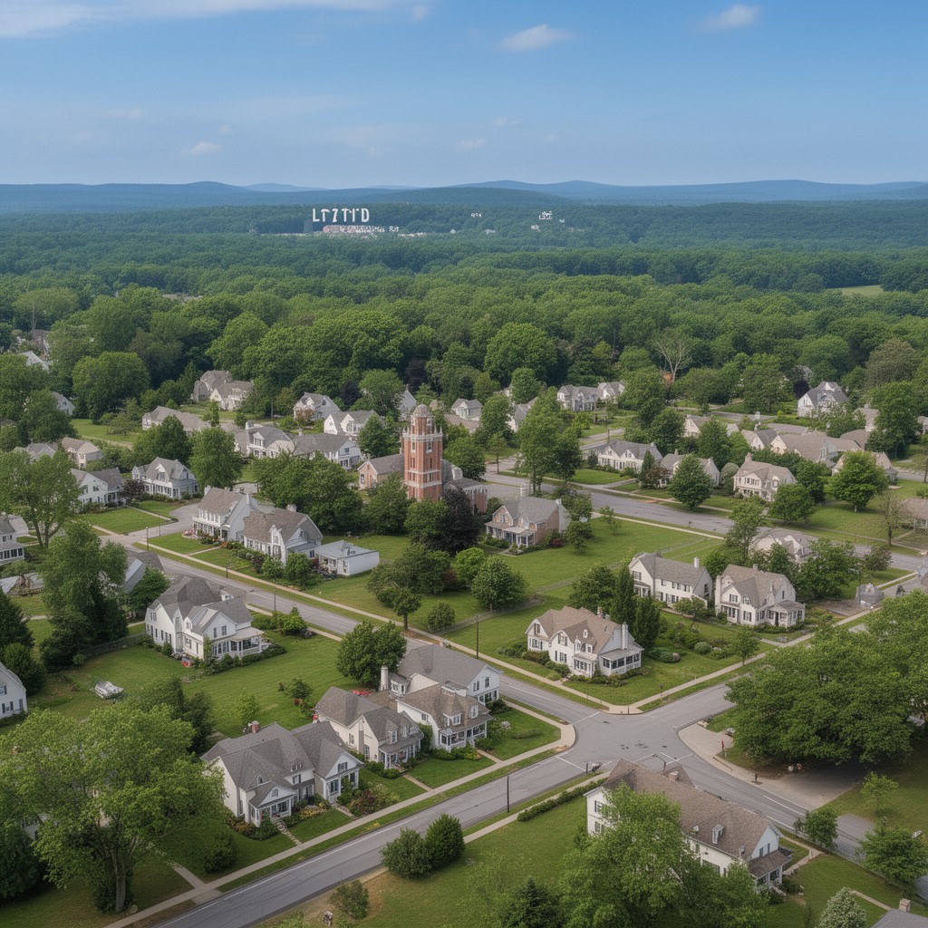 AI-generated illustration of Morris County, New Jersey